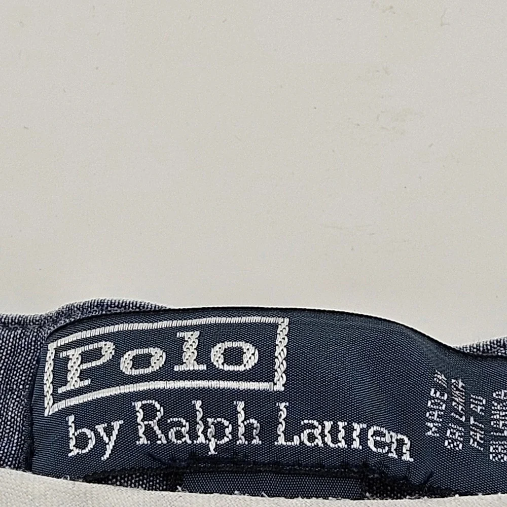 Polo Ralph Lauren Men Chino Prospect Shorts Chambray Blue‎ Size 34 Preppy Resort